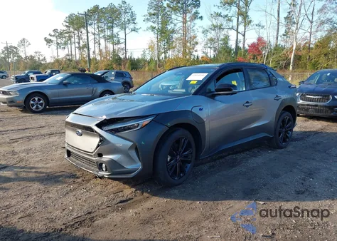 2025 Subaru Solterra Touring Onyx Edition from USA, damaged, VIN JTMABABA6SA095106